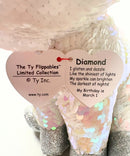 Ty Flippables Sequin Plush - Diamond the White Unicorn, Medium (10")