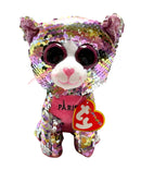 Ty Flippables Sequin Plush - Esmeralda the Cat, France Exclusive