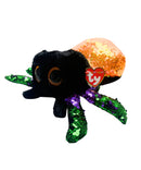 Ty Flippables Sequin Plush - Glint the Halloween Spider, Medium (10")