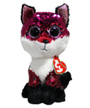 Ty Flippables - Jewel the Burgundy & White Fox
