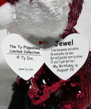 Ty Flippables - Jewel the Burgundy & White Fox