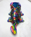 Ty Flippables Sequin Plush - Karma the Rainbow chameleon, Medium (13")