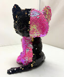 Ty Flippables Sequin Plush - Malibu the Cat, Medium (10")