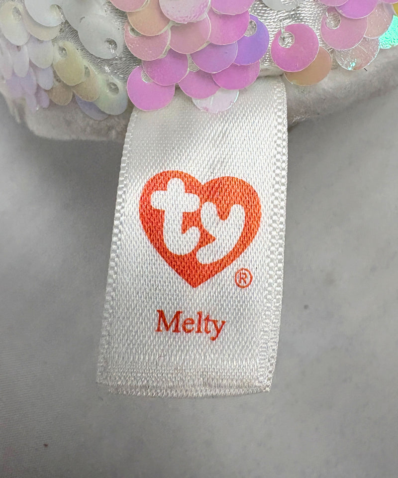 Ty Flippables Sequin Plush - Melty the Snowman, Glitter Eyes, Christmas, Winter