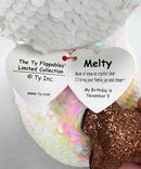 Ty Flippables Sequin Plush - Melty the Snowman, Medium (11"), Glitter Eyes
