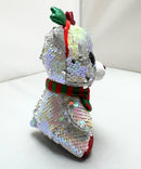 Ty Flippables Sequin Plush - Mistletoe the Christmas Polar bear
