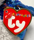 Ty Flippables Sequin Plush - Payton the Blue Penguin, Medium (9")