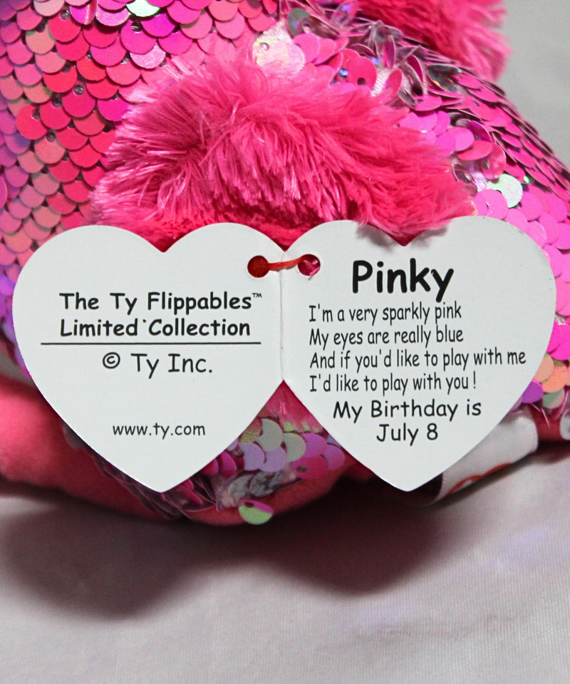 Ty Flippables - Pinky the Flamingo