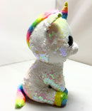 Ty Flippables Sequin Plush - Pixy the Unicorn, Medium (10")