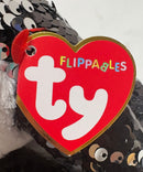Ty Flippables Sequin Plush - Portia the Boston terrier, Medium (11")