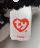 Ty Flippables Sequin Plush - Portia the Boston terrier, Medium (11")