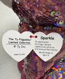 Ty Flippables Sequin Plush - Sparkle the Pink Unicorn, Medium (11")