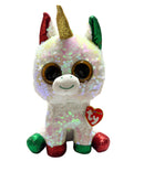 Ty Flippables Sequin Plush - Stardust the Christmas Unicorn, Medium (9")