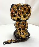 Ty Flippables Sequin Plush - Sterling the Leopard, Medium (10")
