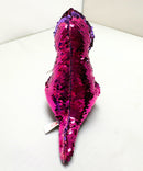 Ty Flippables Sequin Plush - Stompy the Pink Dinosaur