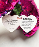 Ty Flippables Sequin Plush - Stompy the Pink Dinosaur