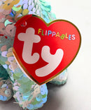 Ty Flippables Sequin Plush - Stuart the Blue Elephant
