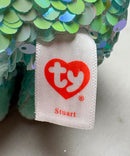 Ty Flippables Sequin Plush - Stuart the Blue Elephant