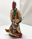 Ty Flippables Sequin Plush - Tegan the Christmas Reindeer, Medium (11")