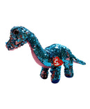 Ty Flippables Sequin Plush - Tremor the Brontosaurus, Medium (9")