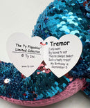 Ty Flippables Sequin Plush - Tremor the Brontosaurus, Medium (9")