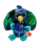 Ty Flippables Sequin Plush - Tyson the Peacock