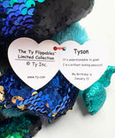 Ty Flippables Sequin Plush - Tyson the Peacock