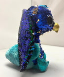 Ty Flippables Sequin Plush - Tyson the Peacock, Medium (9")