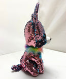 Ty Flippables Sequin Plush - Yappy the Pink Chihuahua, Medium (11")