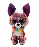 Ty Flippables Sequin Plush - Yappy the Pink Chihuahua, Large (21")