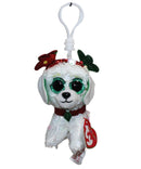 Ty Flippables (Plastic Key Clip) - Sugar the Christmas Dog