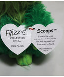 Ty Frizzys- Scoops the Creature, Glitter Eyes