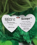 Ty Frizzys- Scoops the Creature, Medium (9"), Glitter Eyes