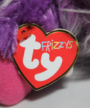 Ty Frizzys- Zwippy the Creature, Medium, Glitter Eyes