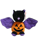 Ty Halloweenie Beanies - Batkin the Pumpkin Bat