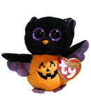 Ty Halloweenie Beanies - Batty the Pumpkin Bat