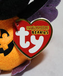 Ty Halloweenie Beanies - Batty the Pumpkin Bat