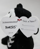 Ty Halloweenie Beanies - Boneses the Skeleton Bear
