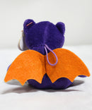 Ty Halloweenie Beanies - Eeks the Halloween Bear in Bat Costume