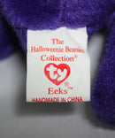 Ty Halloweenie Beanies - Eeks the Halloween Bear in Bat Costume