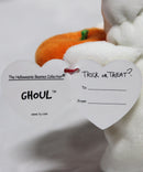 Ty Halloweenie Beanies - Ghoul the Ghost With a Pumpkin