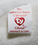 Ty Halloweenie Beanies - Ghoul the Ghost With a Pumpkin