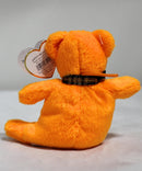 Ty Halloweenie Beanies - Haunted the Orange Ghost Bear