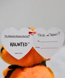 Ty Halloweenie Beanies - Haunted the Orange Ghost Bear