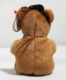 Ty Halloweenie Beanies - Hocus the Bear With a Pumpkin