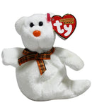 Ty Halloweenie Beanies - Phantom the Halloween Ghost Bear