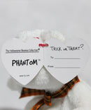 Ty Halloweenie Beanies - Phantom the Halloween Ghost Bear