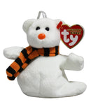 Ty Halloweenie Beanies - Quivers the Ghost Bear