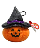 Ty Halloweenie Beanies - Scream the Witch Jack O' Lantern