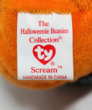 Ty Halloweenie Beanies - Scream the Witch Jack O' Lantern